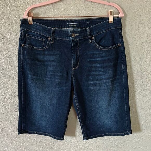 Lucky Brand Men's Blue Denim Shorts - Picture 1 of 8